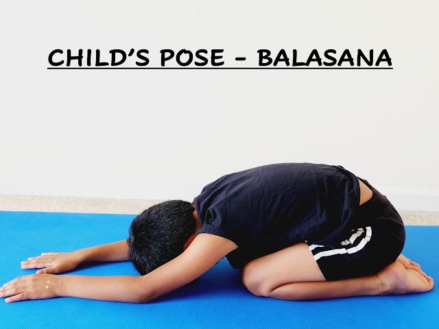 Balasana to relive back pain